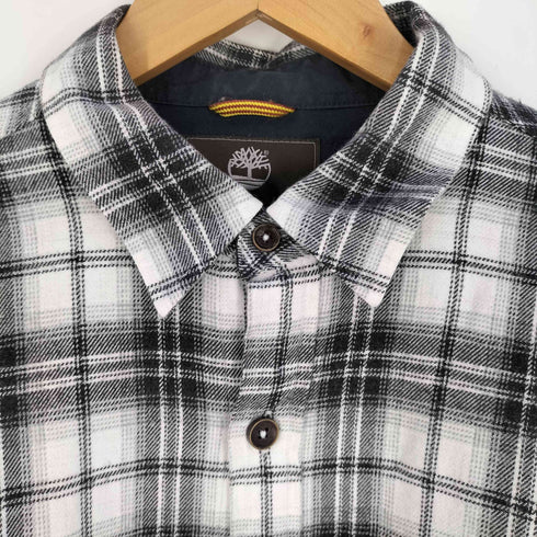 ティンバーランド Timberland EARTHKEEPERS 中綿 チェックネルシャツ メンズ import:M